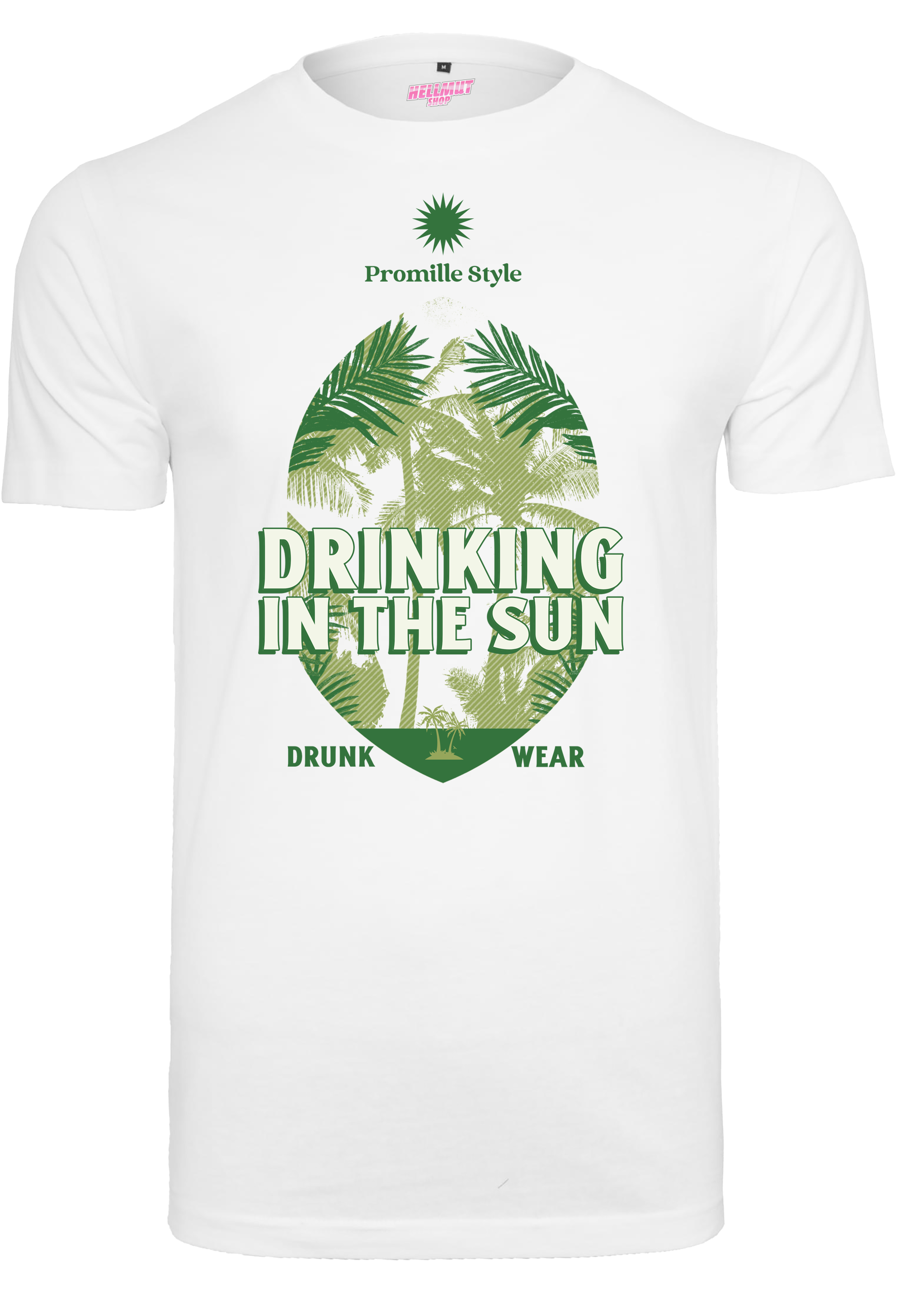 Promille Style - Drinking in the Sun Shirt [white]