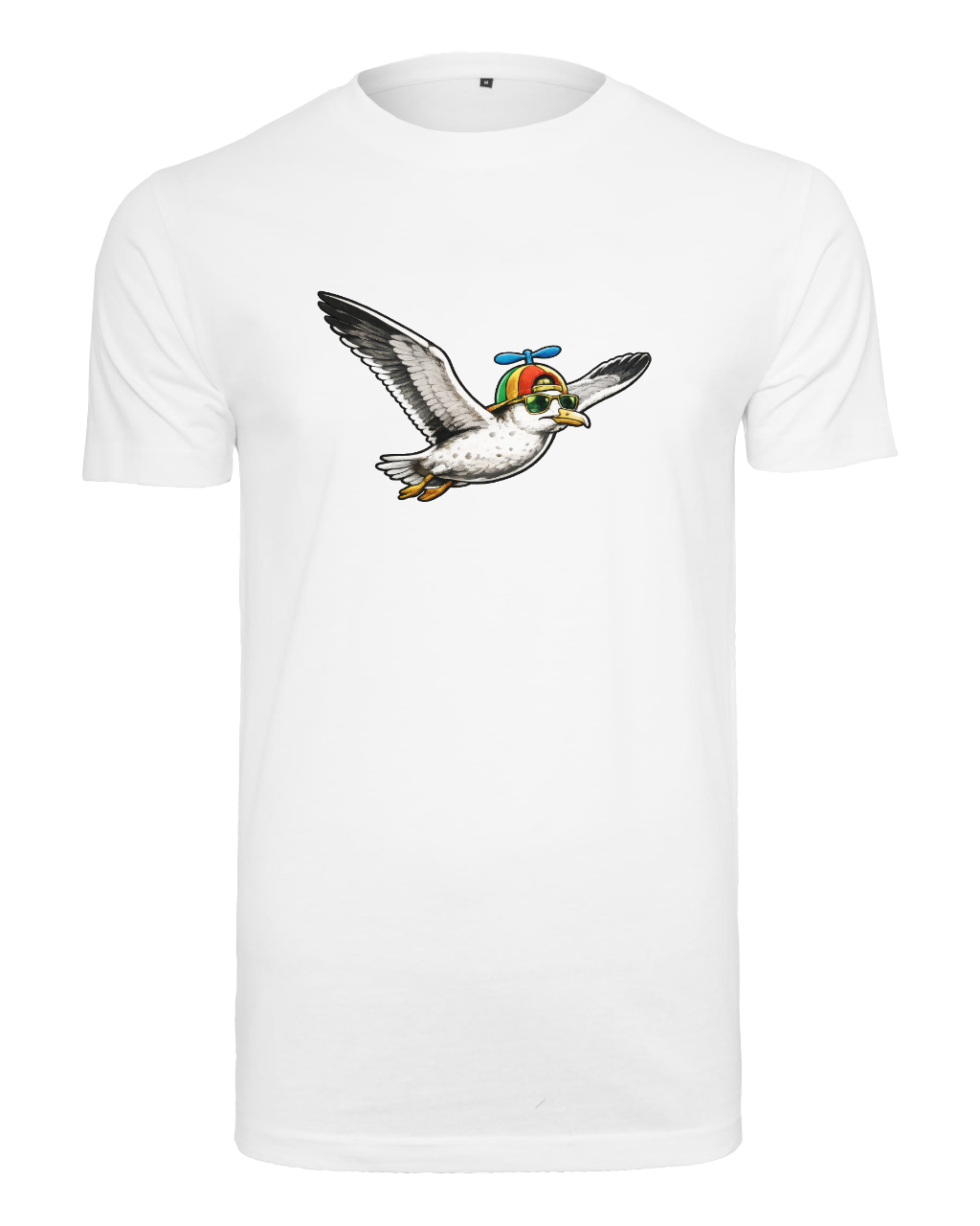 Dr. Charly - T-Shirt Möwe [weiß]