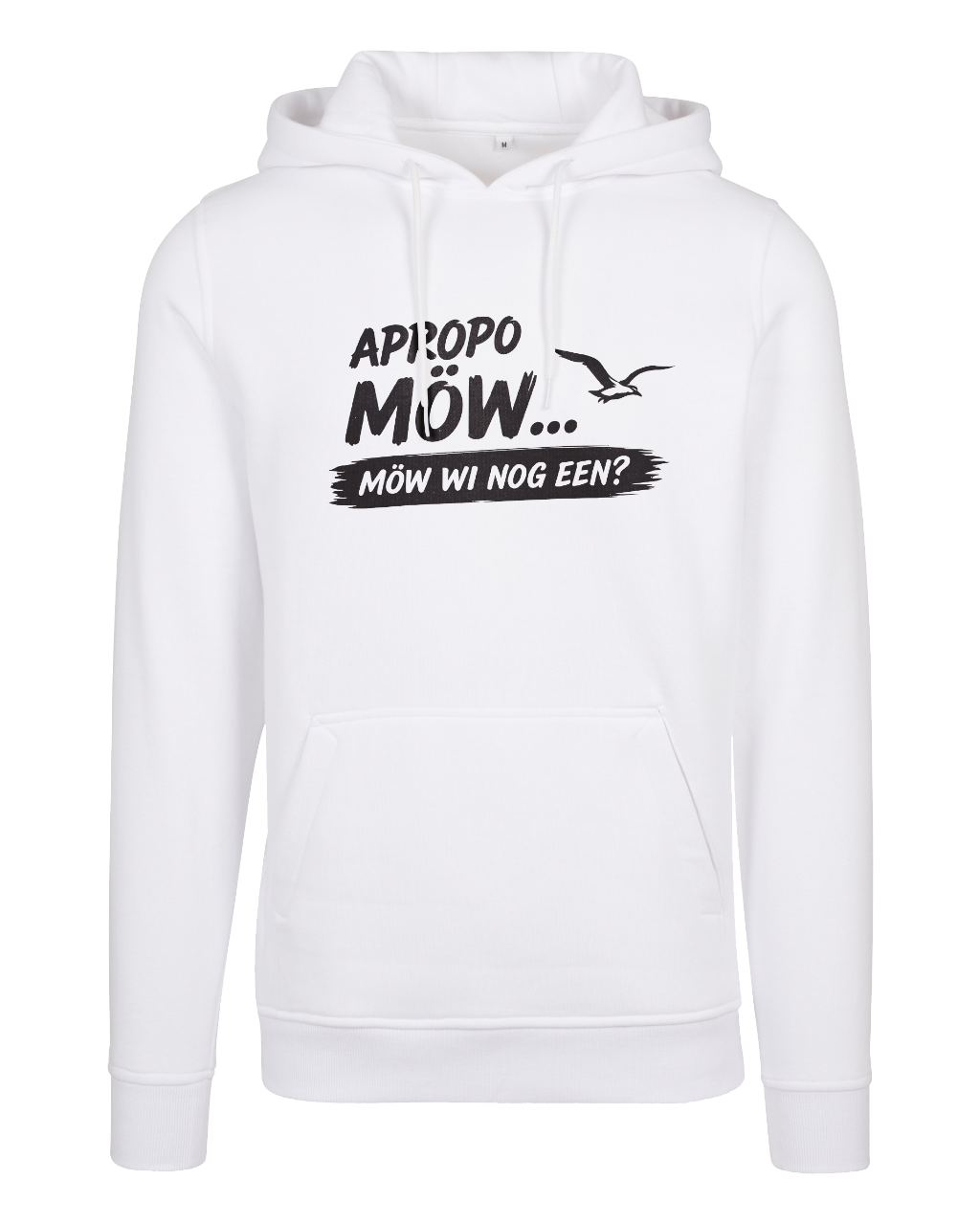 Dr. Charly - Hoodie Apropo Möw [weiß]