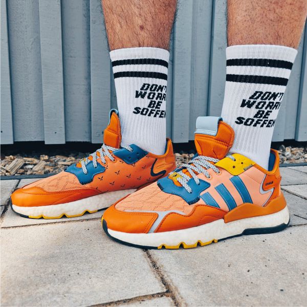 DON`T WORRY BE SOFFEN Socken - verschiedene Farben